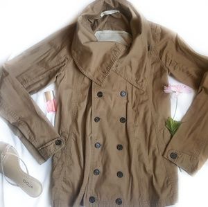 anthropologie • trench coat jacket